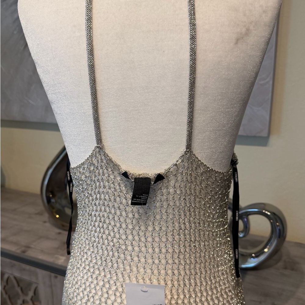 Forever 21 Metallic Sweater Top - Picture 4 of 6